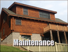  Coldiron, Kentucky Log Home Maintenance